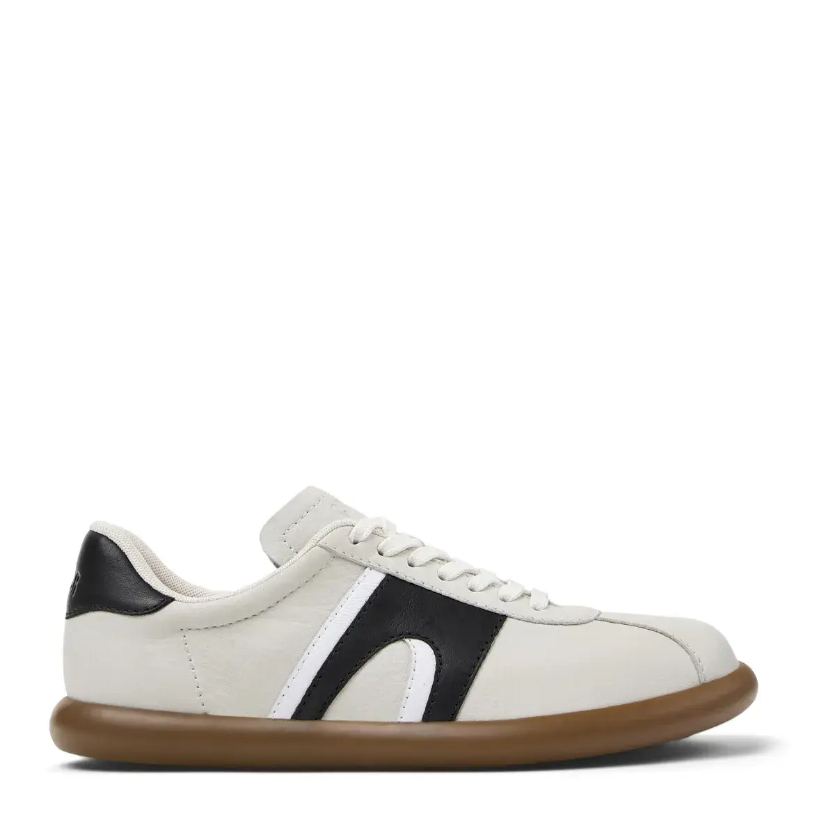 Retro-inspirierter Leder Low-Top Sneaker