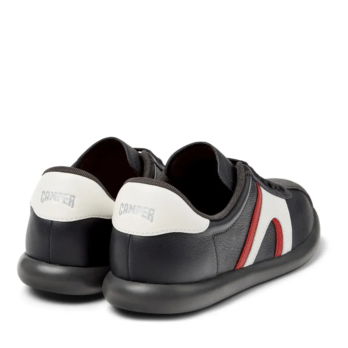 Retro-inspirierte Leder-Sneakers