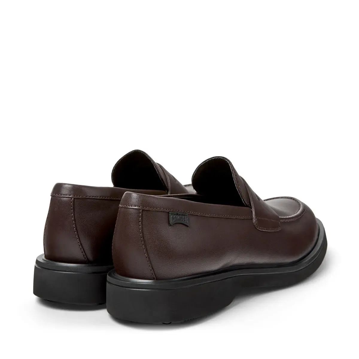 Klassischer brauner Penny Loafer aus Leder