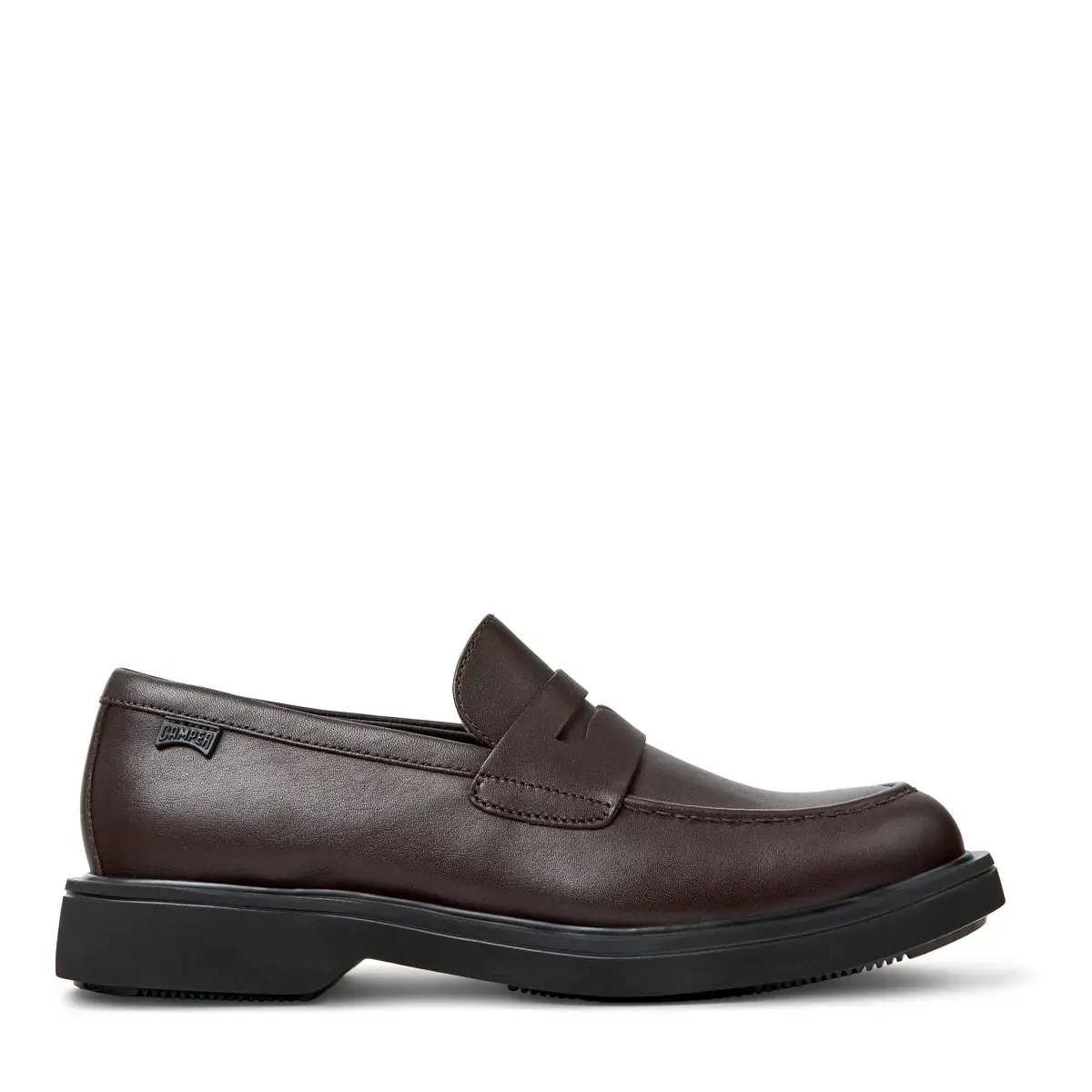 Klassischer brauner Penny Loafer aus Leder