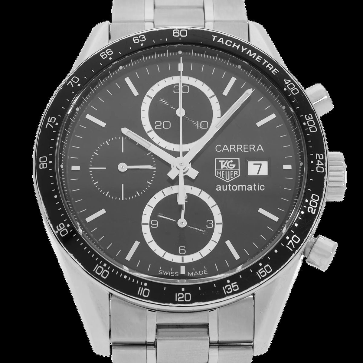 Carrera Automatik-Chronograph Edelstahluhr