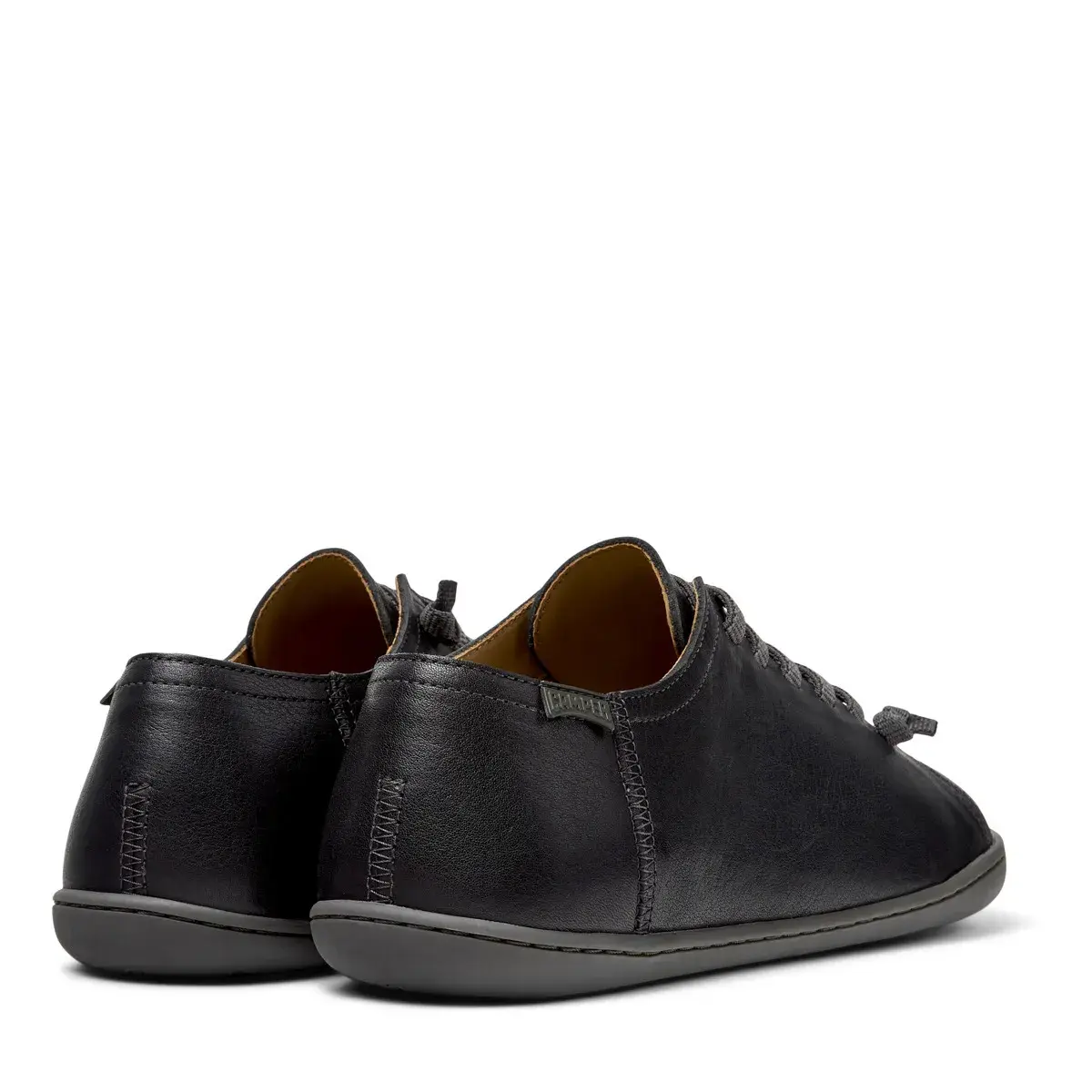 Minimalistische Leder Low-Top Sneaker