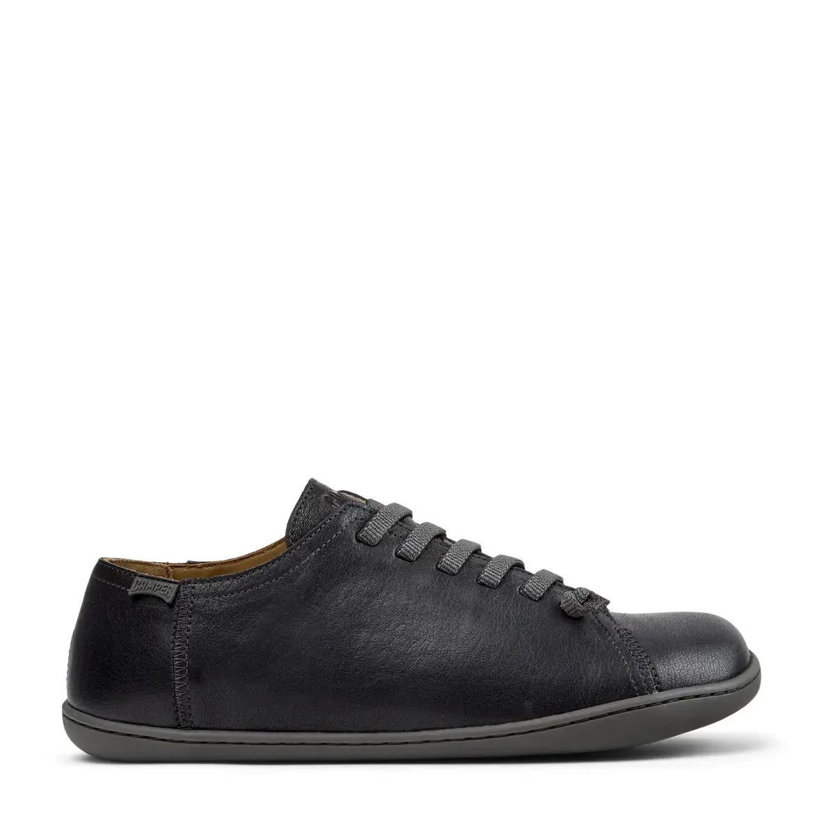 Minimalistische Leder Low-Top Sneaker