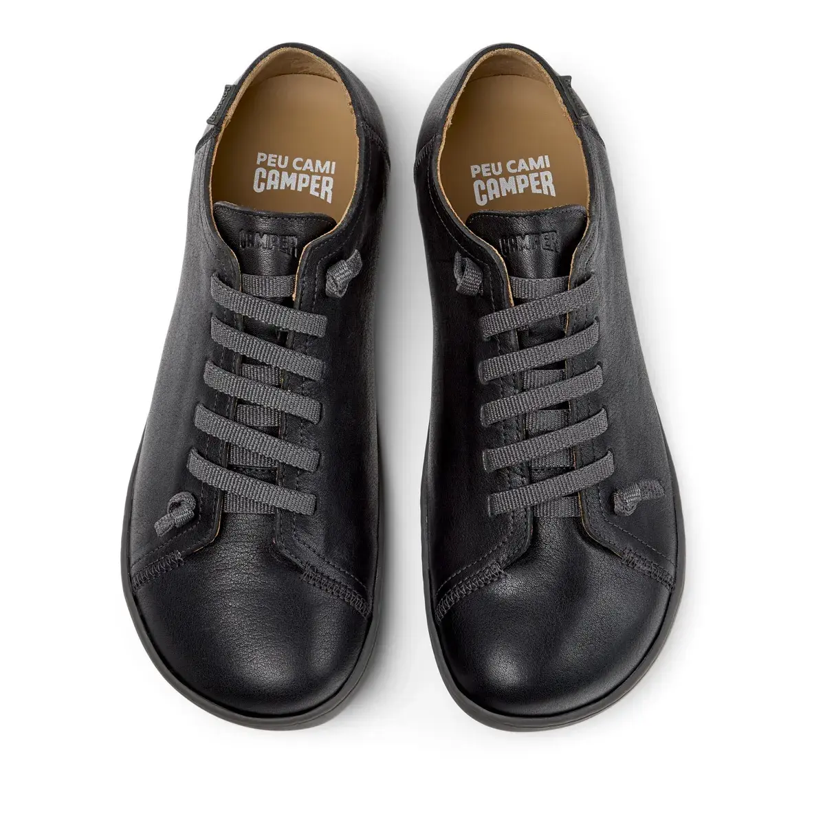 Minimalistische Leder Low-Top Sneaker