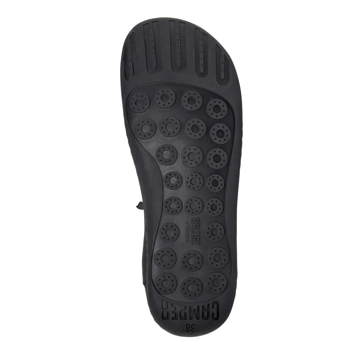 Schwarzer Leder-Sneaker Peu Cami Low-Top