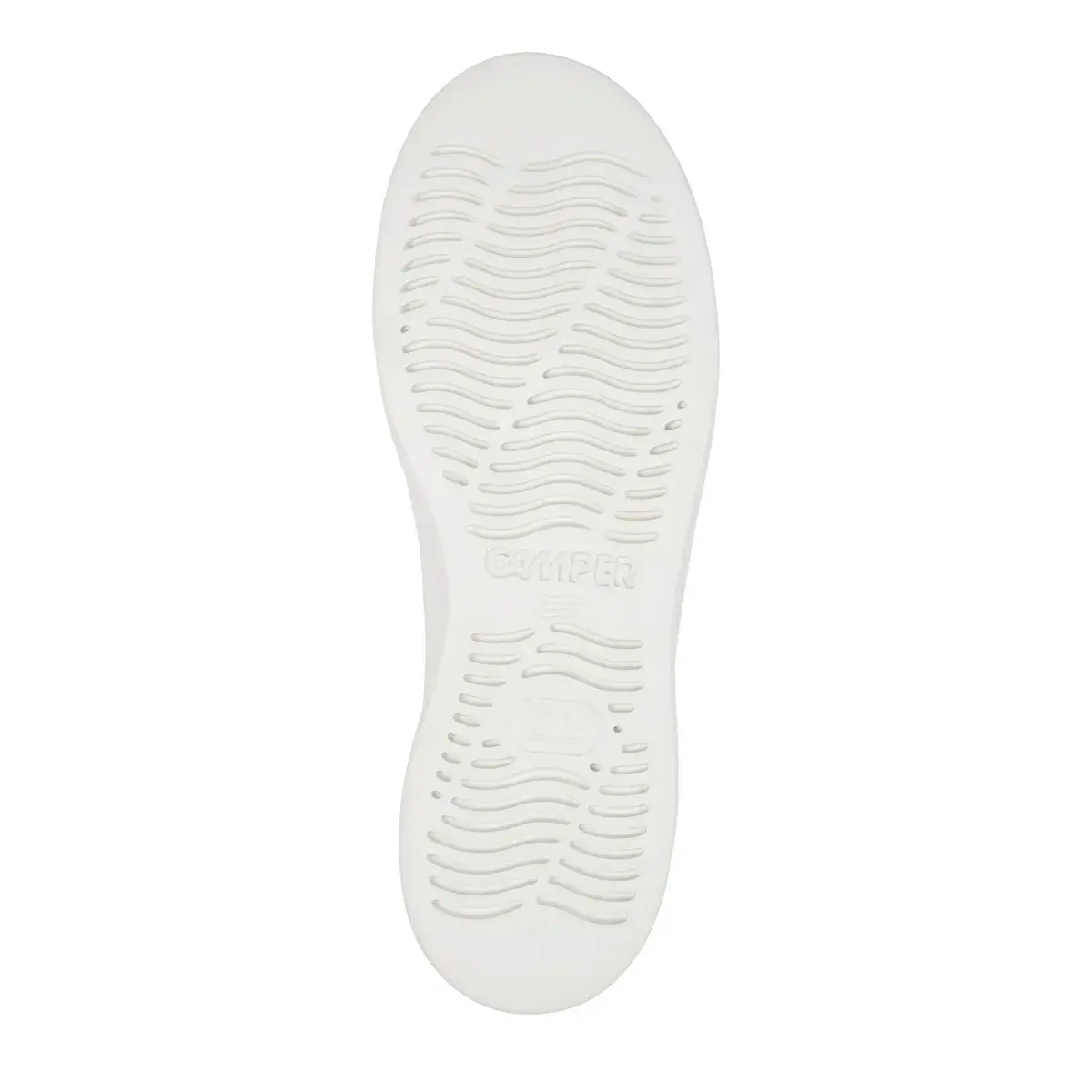 Blaue Leder-Sneakers