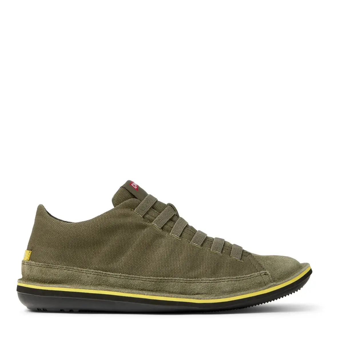 Olivgrüner Low-Top Camper Beetle Sneaker