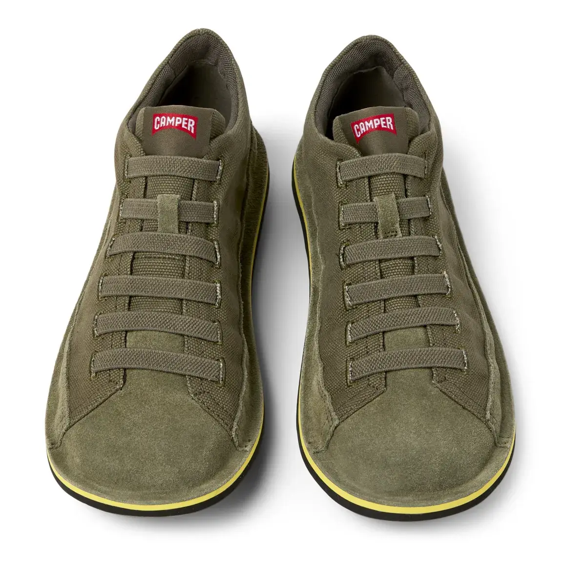 Olivgrüner Low-Top Camper Beetle Sneaker