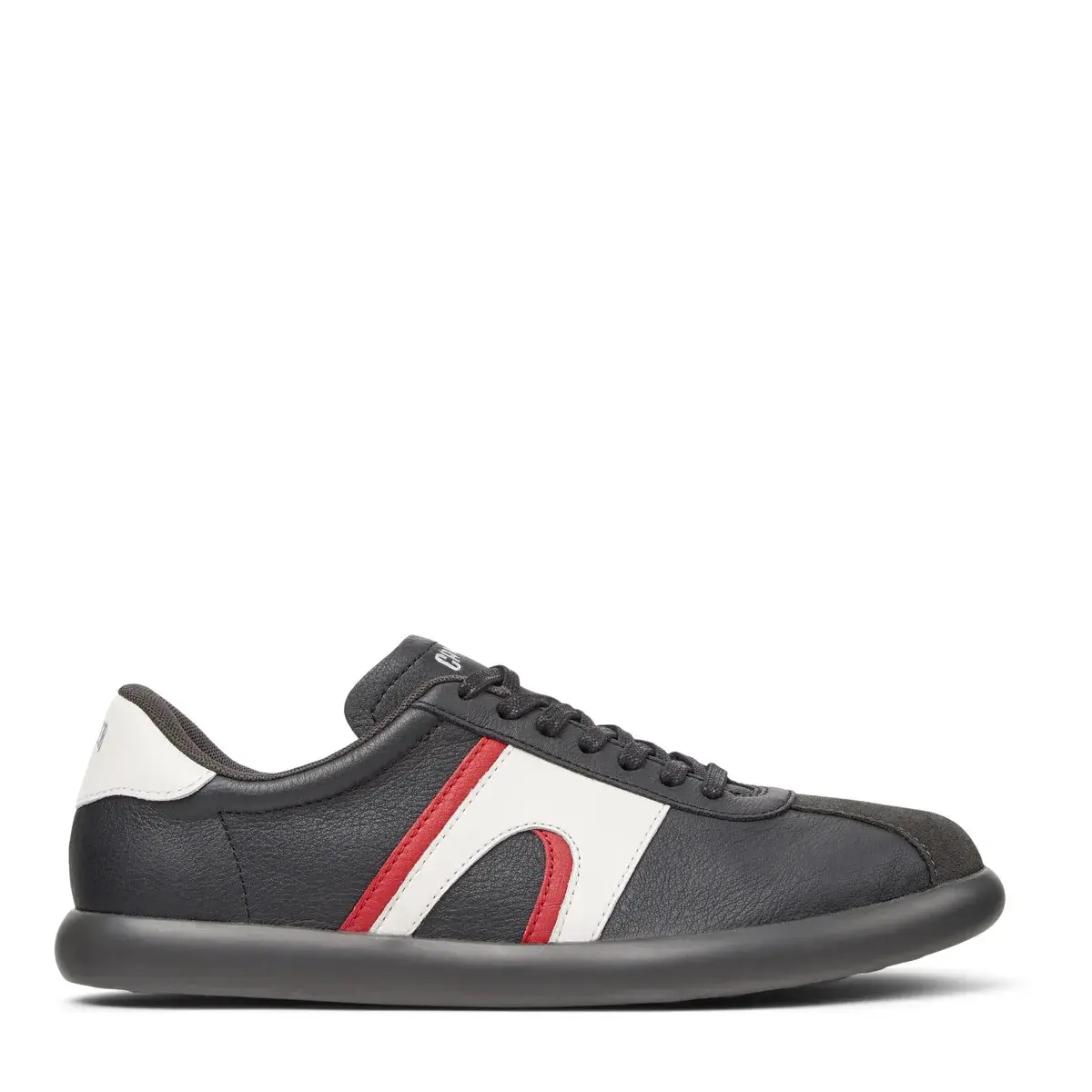 Retro-inspirierter Leder Low-Top Sneaker