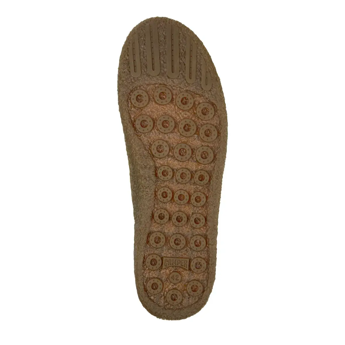 Brauner Wildleder-Sneaker mit Stickerei