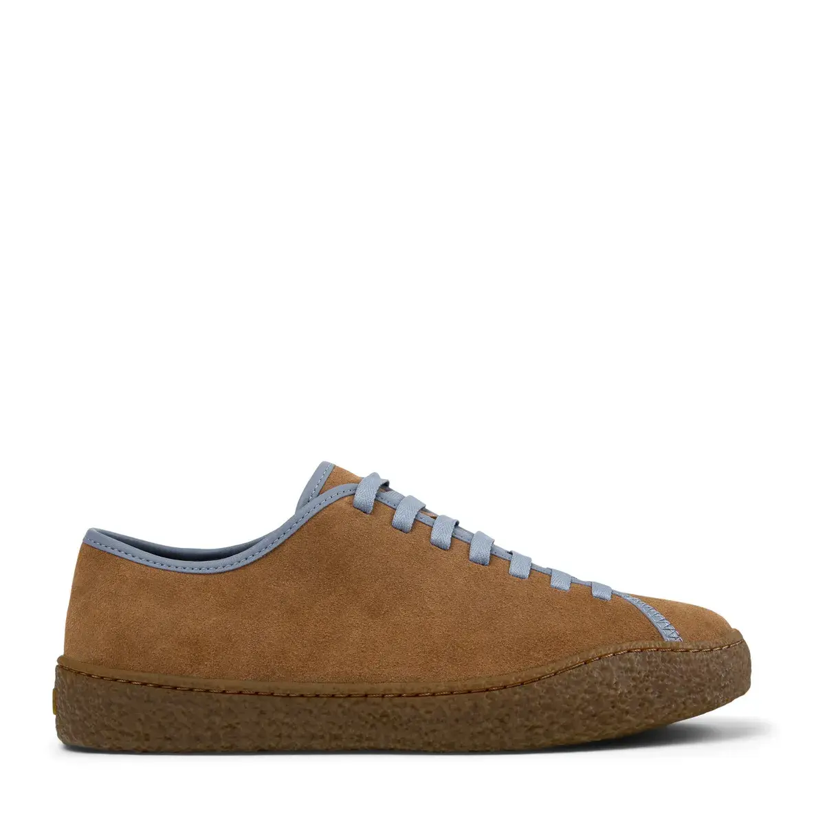 Wildleder-Sneaker mit niedrigem Schaft
