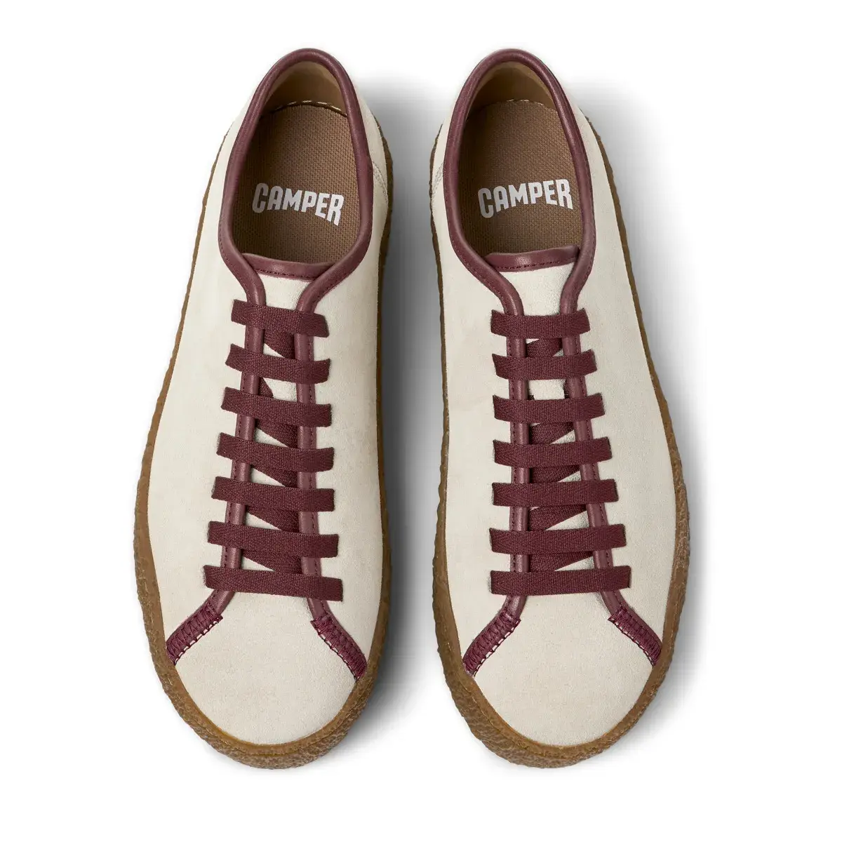 Peu Terreno Beige Wildleder-Sneakers