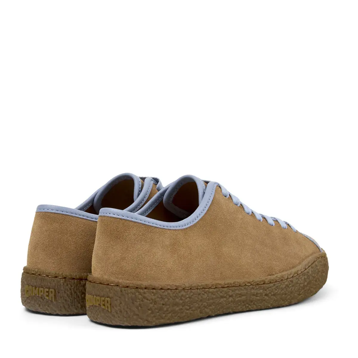 Wildleder-Sneaker mit Kreppsohle