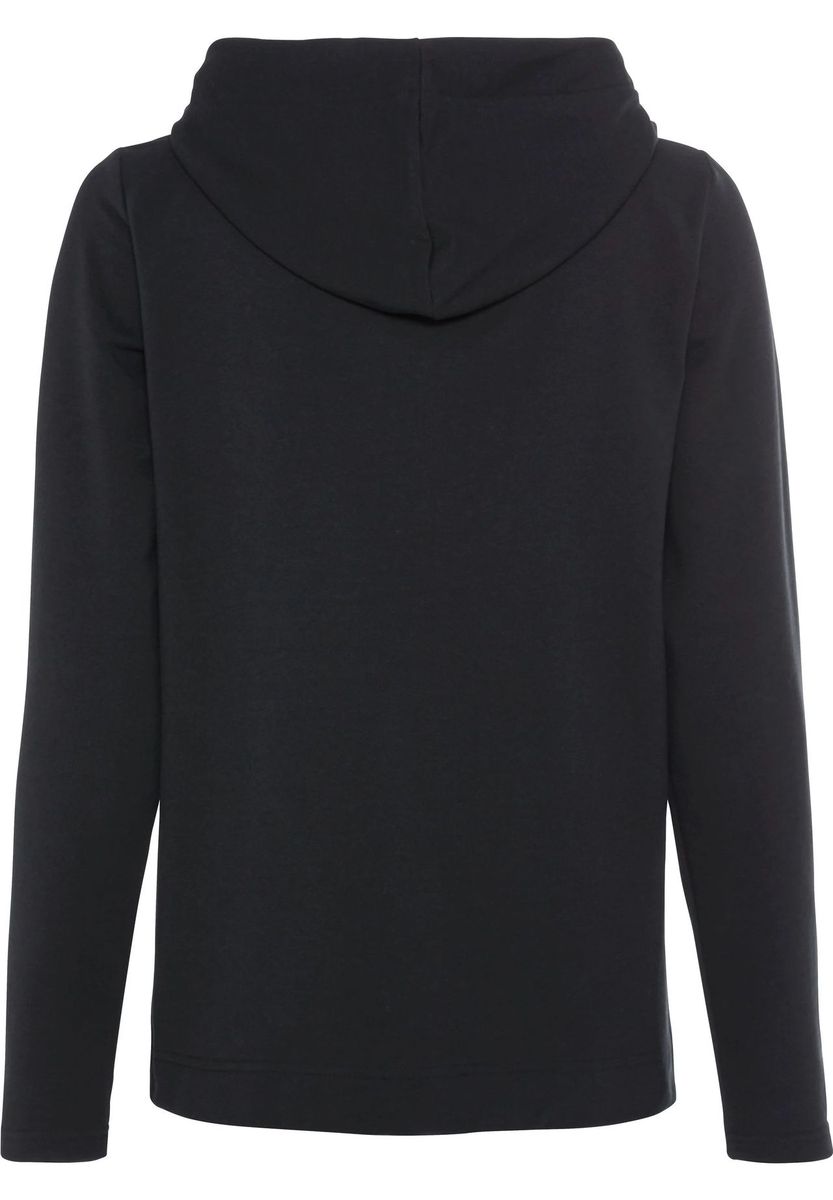 Klassische Sweatjacke mit Reißverschluss und Kapuze