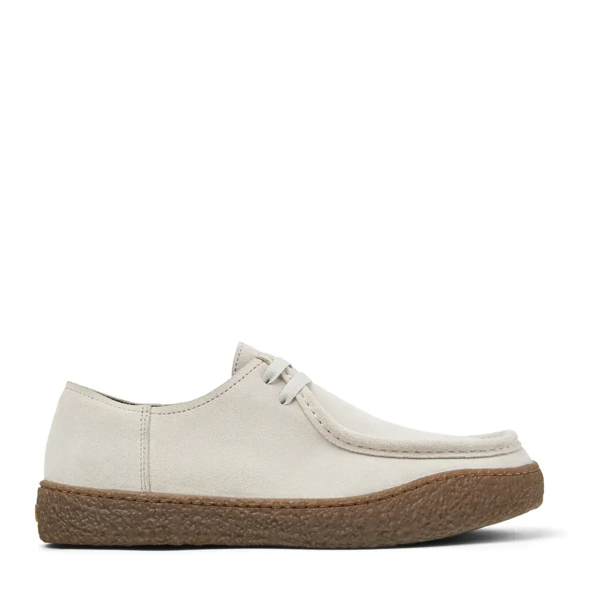 Wildleder Mokassin Schnürschuh