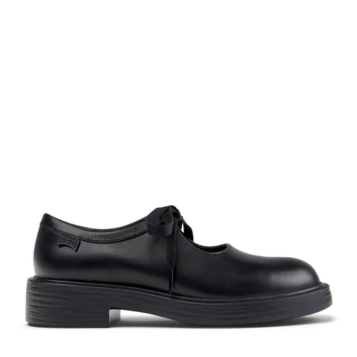 Dean Schwarze Mary Jane Schuhe aus Leder