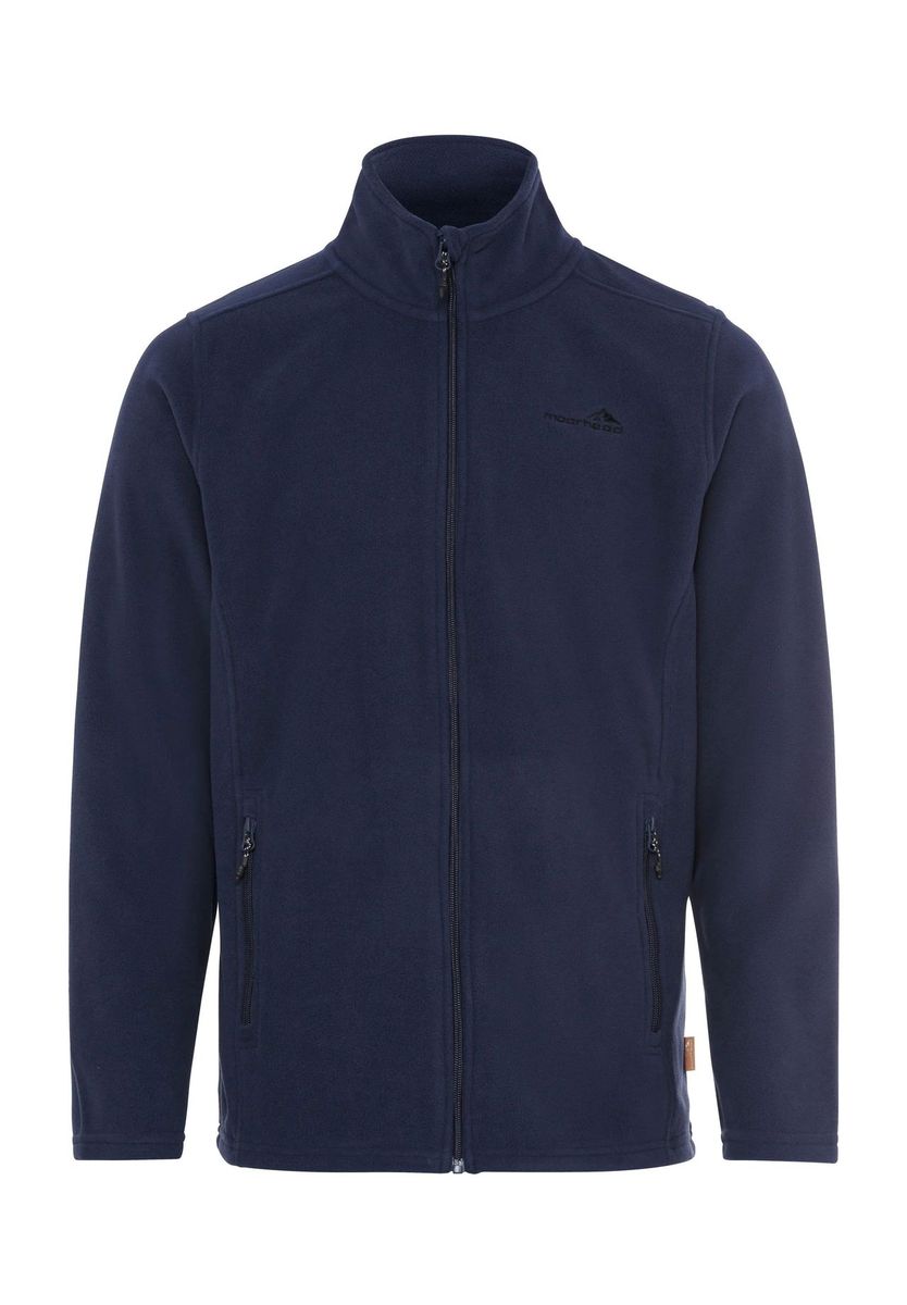 Herren Fleecejacke mit Stehkragen und Reißverschluss