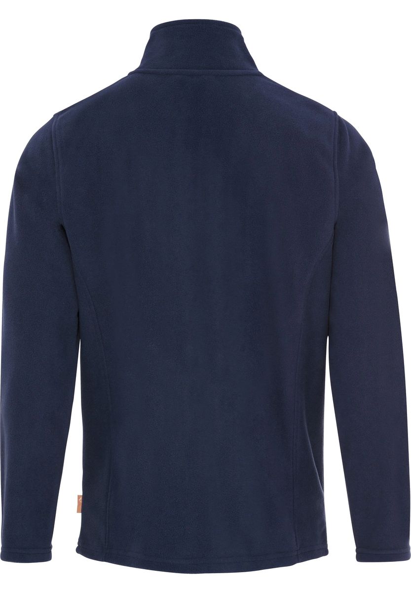 Klassische Fleecejacke mit Reißverschluss