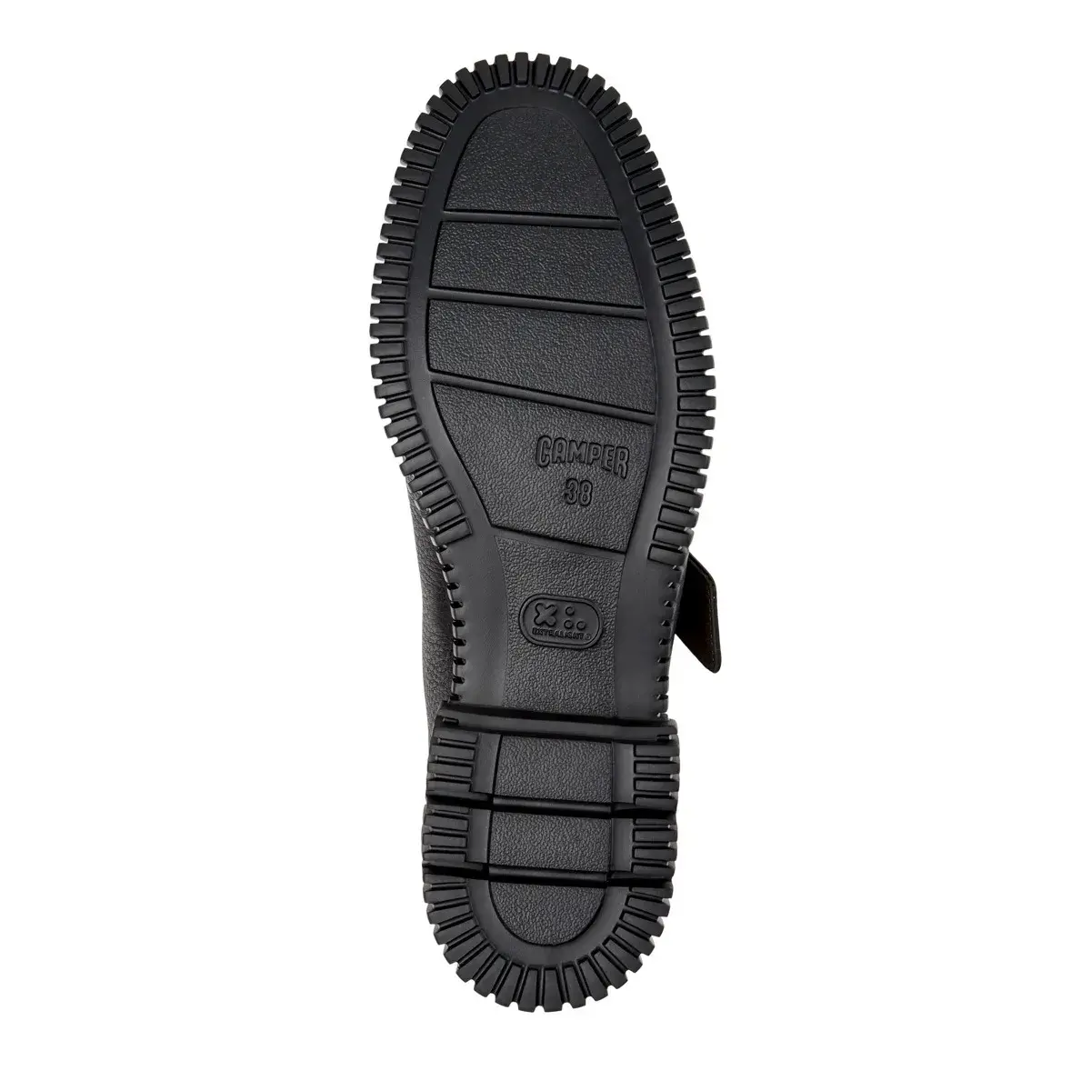 Schwarze Mary Jane Ballerinas aus Leder
