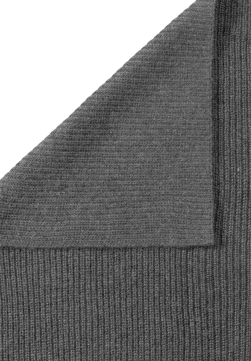 Gerippter Kaschmirschal für Herren