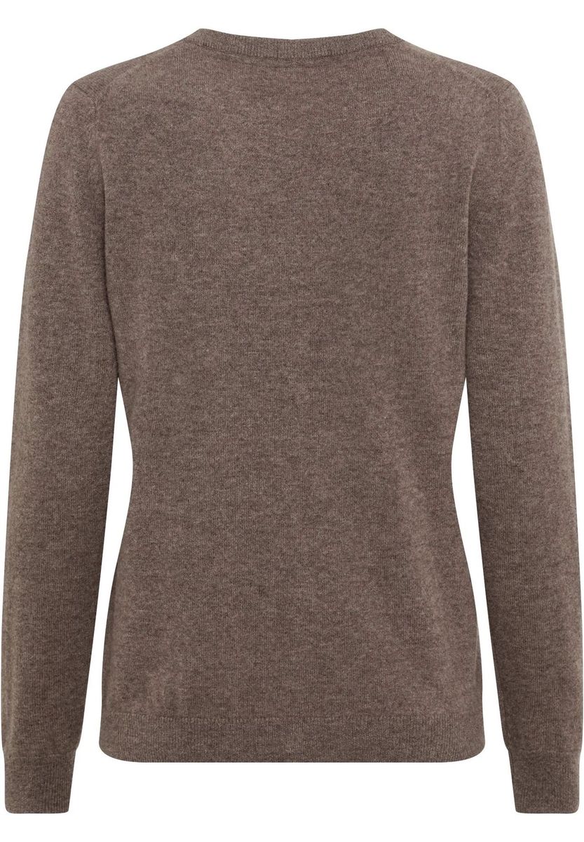 Klassische Cashmere Strickjacke