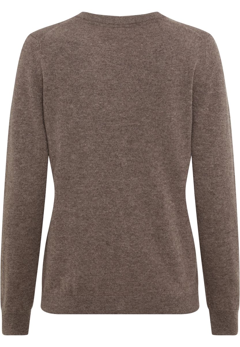 Klassische Cashmere Strickjacke