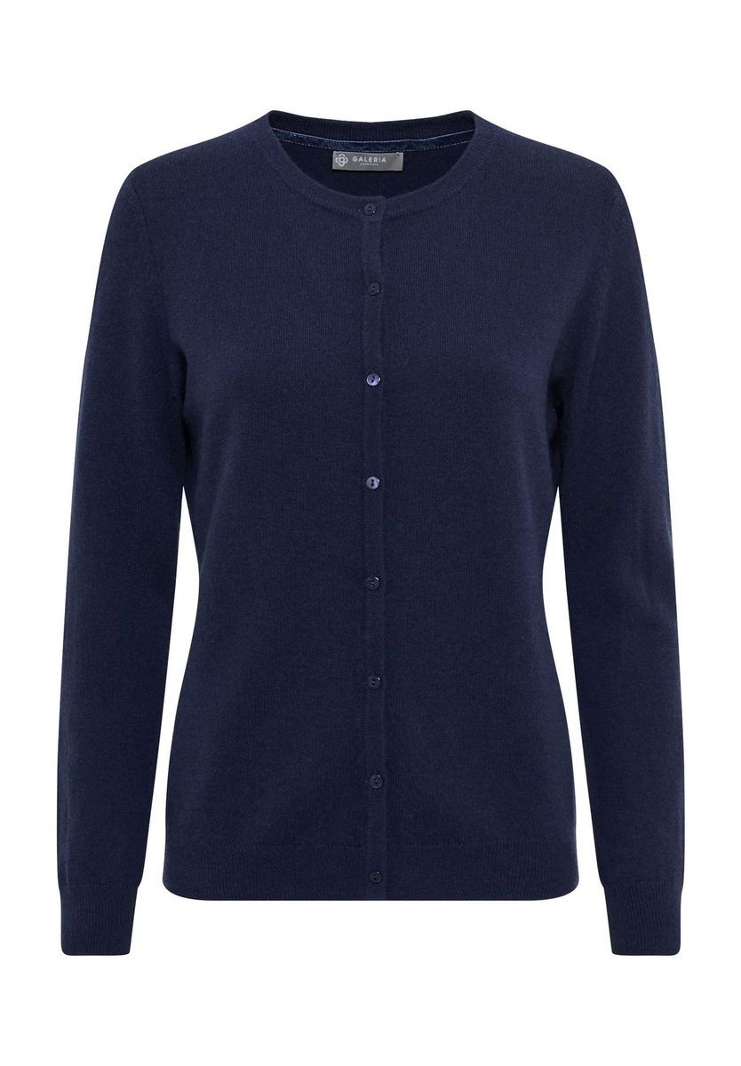 Klassische Strickjacke aus Kaschmir