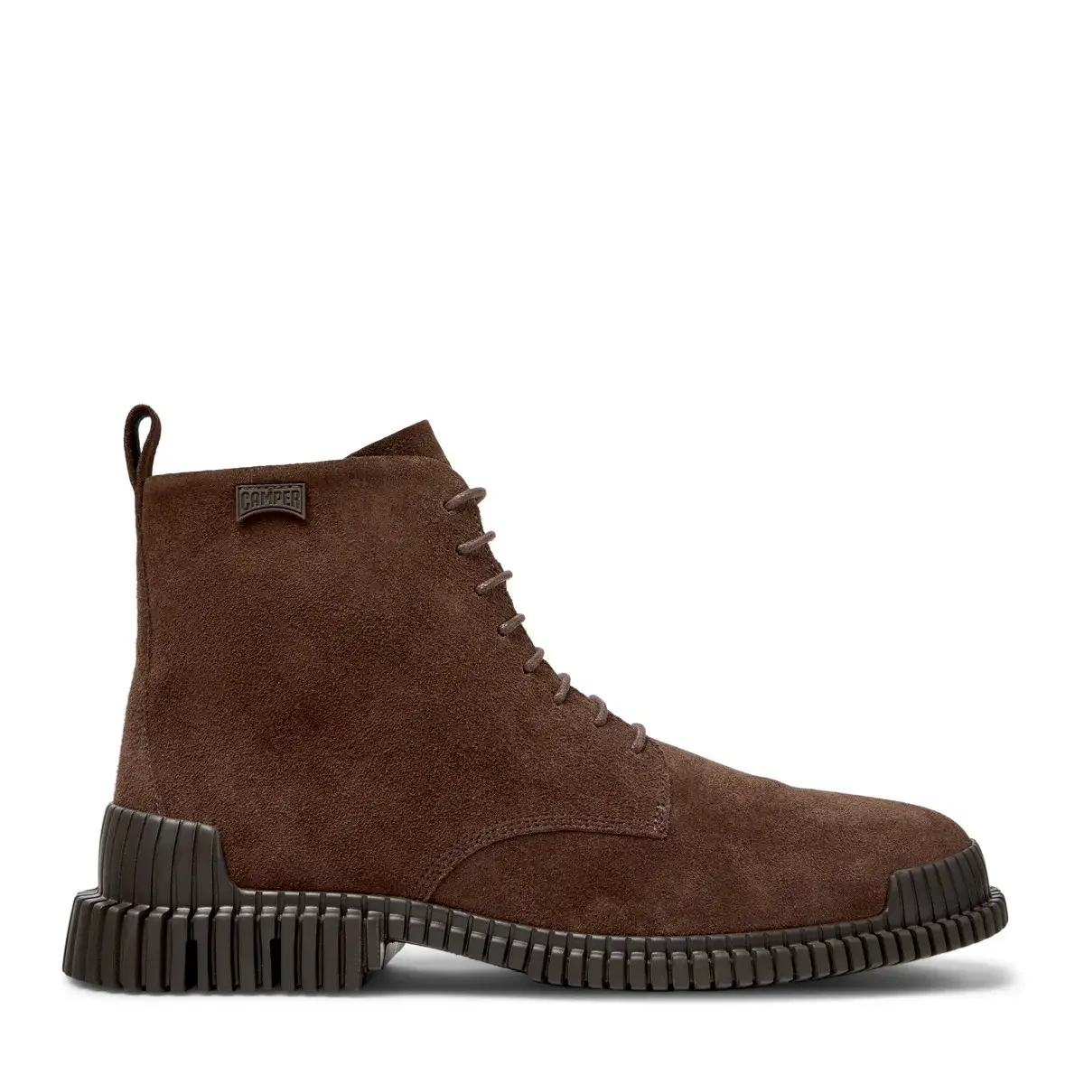 Braune Wildleder-Stiefeletten