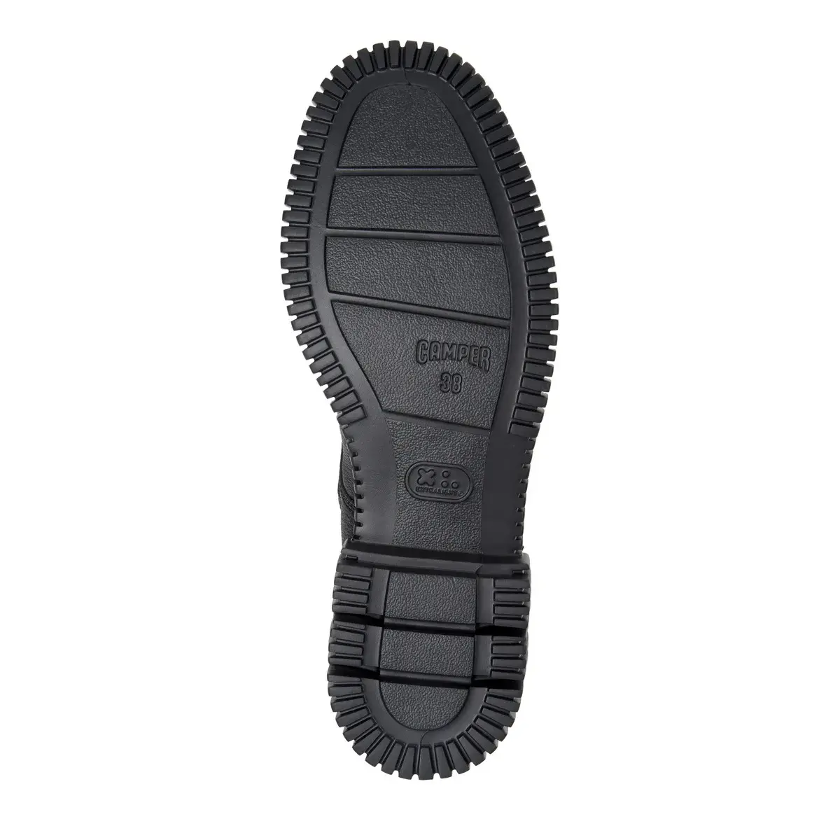 Leder Stiefeletten mit Profilsohle
