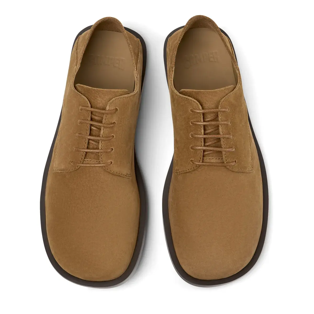 Klassische Derby Schuhe aus Wildleder