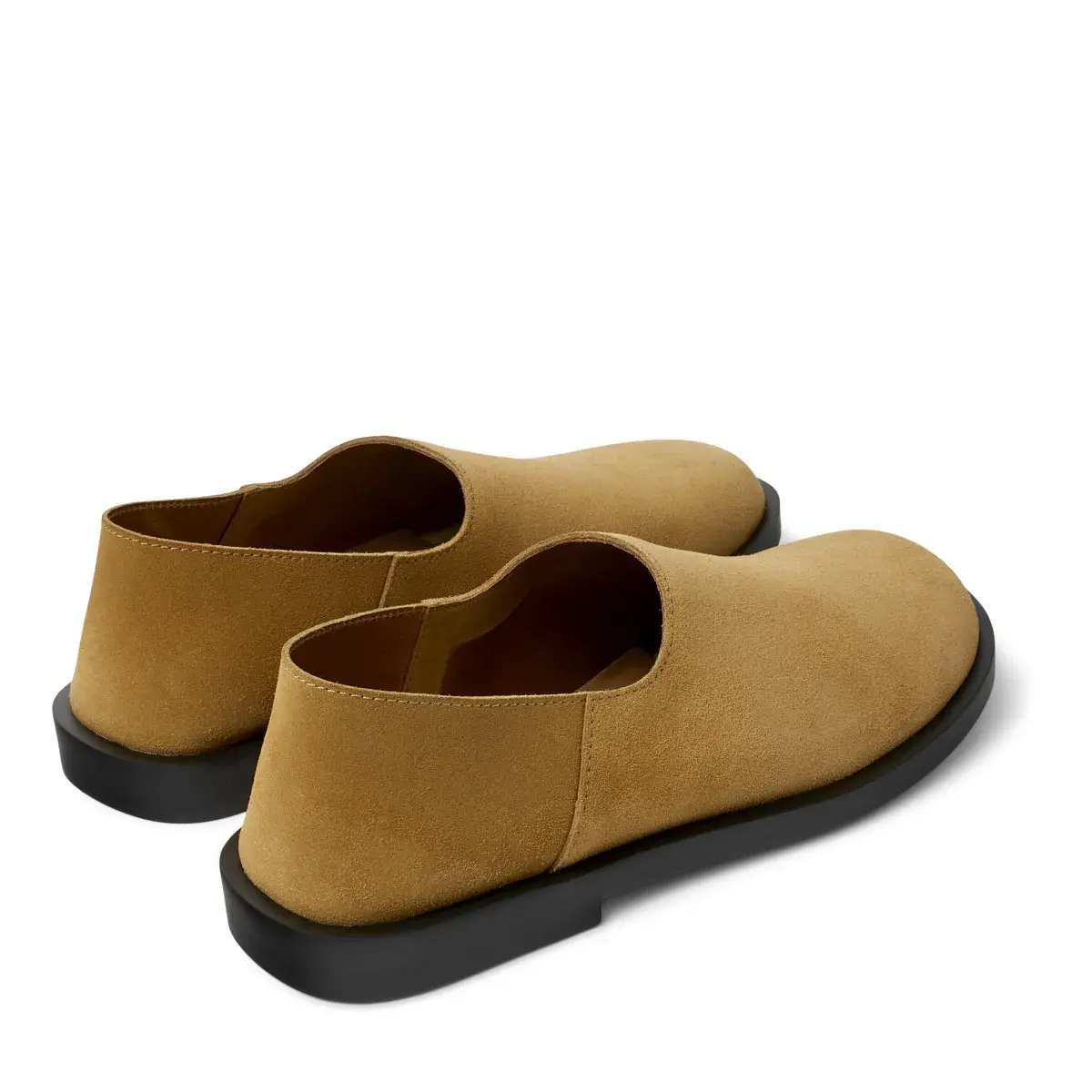 Wildleder Slipper Loafer in Braun