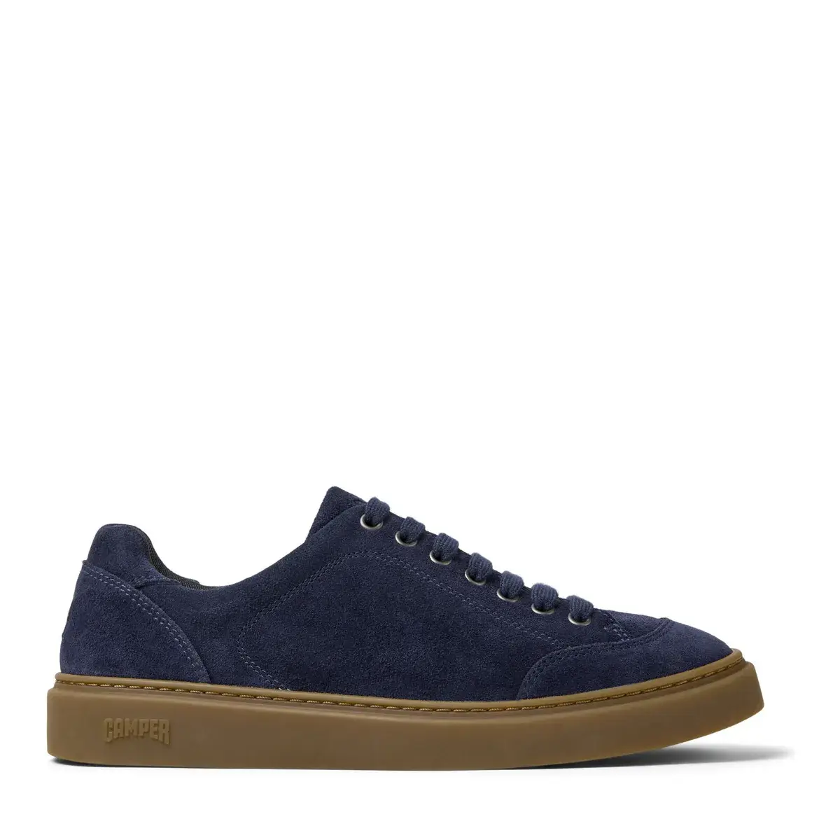 Wildleder-Sneaker mit niedrigem Schaft