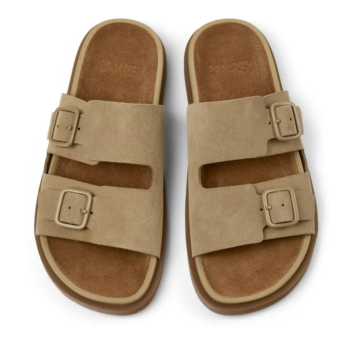 Wildleder Sandalen mit Schnalle