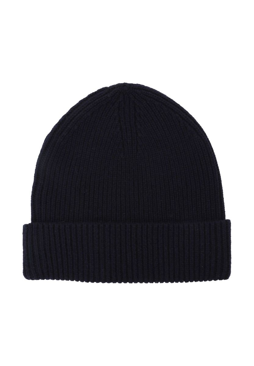 Klassische Rippstrick Mütze