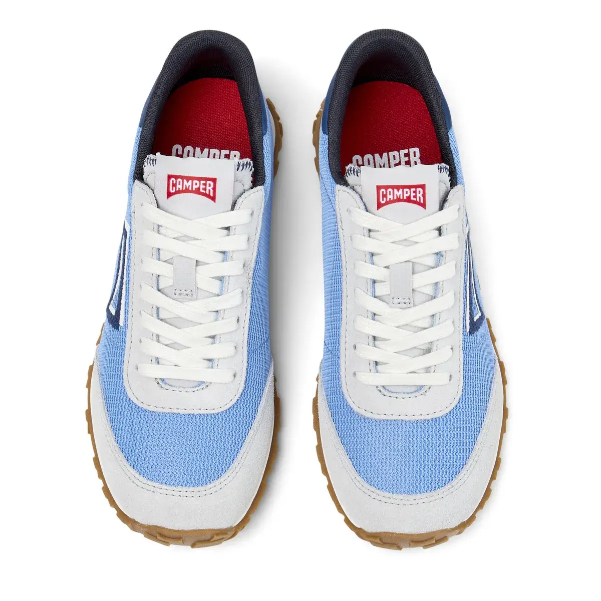 Retro-Laufschuh Sneaker hellblau