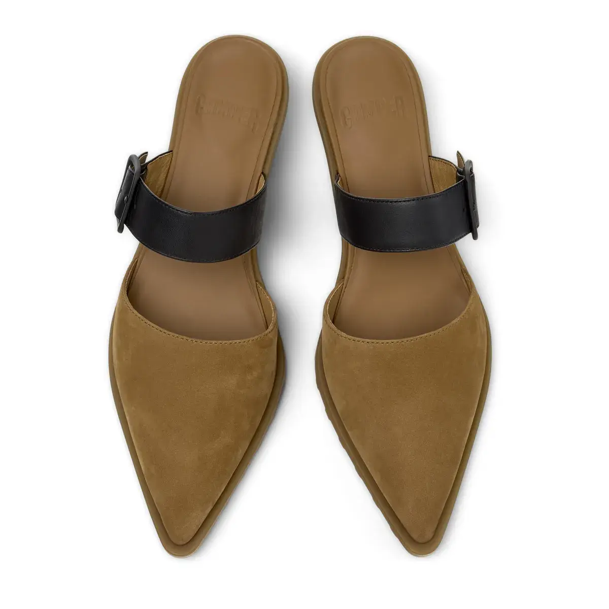 Elegante Mules mit spitzer Zehenpartie