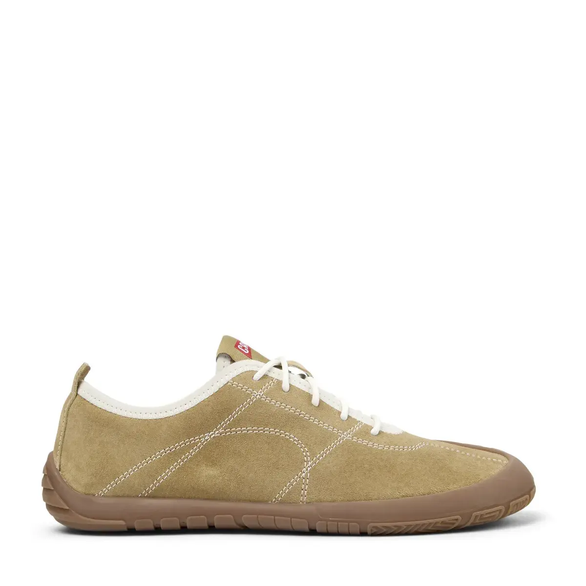 Minimalistischer Wildleder Low-Top Sneaker