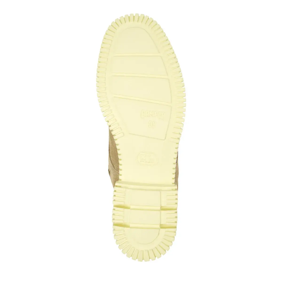 Stiefeletten aus Wildleder mit klobiger Sohle