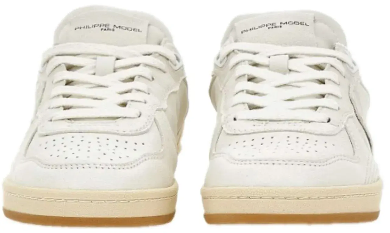 Philippe Model Vintage-inspirierte Low-Top-Sneakers