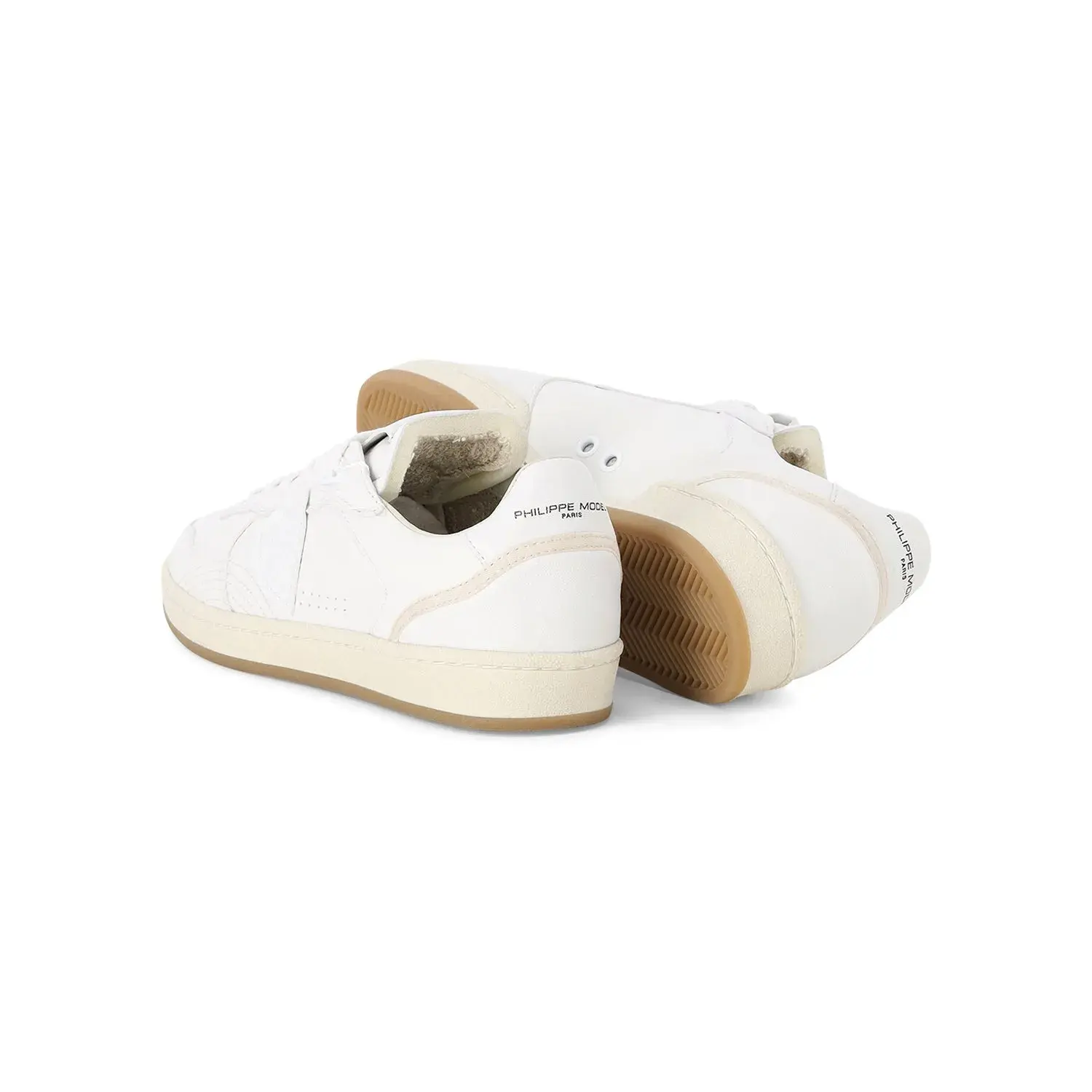 Philippe Model Vintage-inspirierte Low-Top-Sneakers