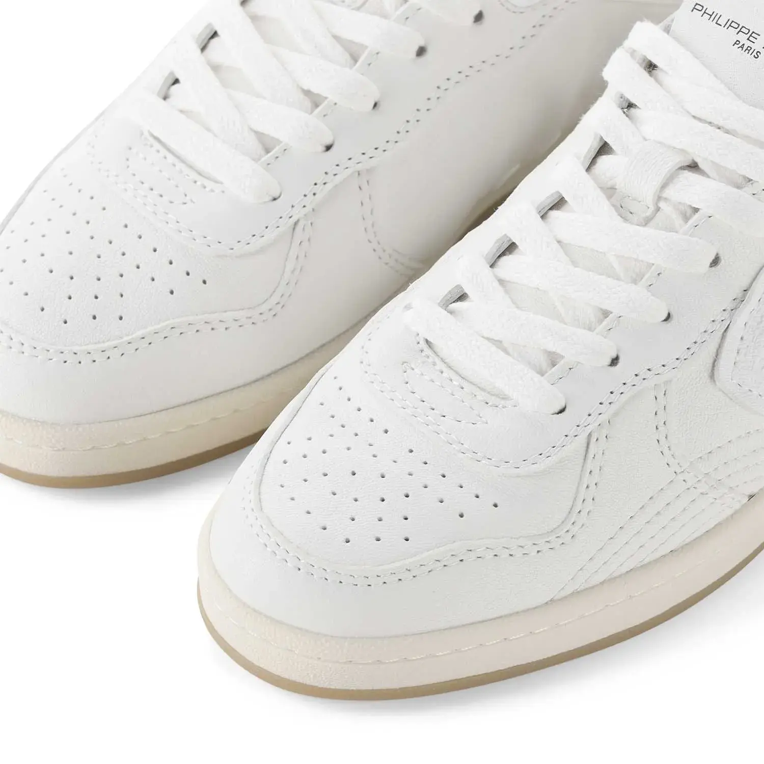Philippe Model Vintage-inspirierte Low-Top-Sneakers