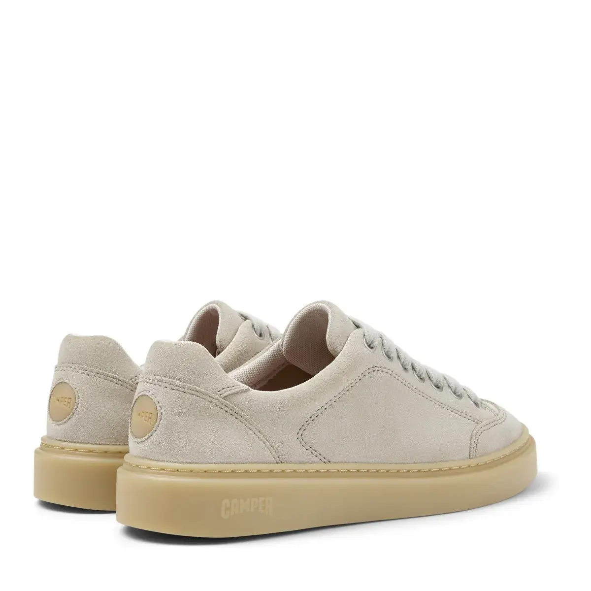 Minimalistischer Wildleder Low-Top Sneaker