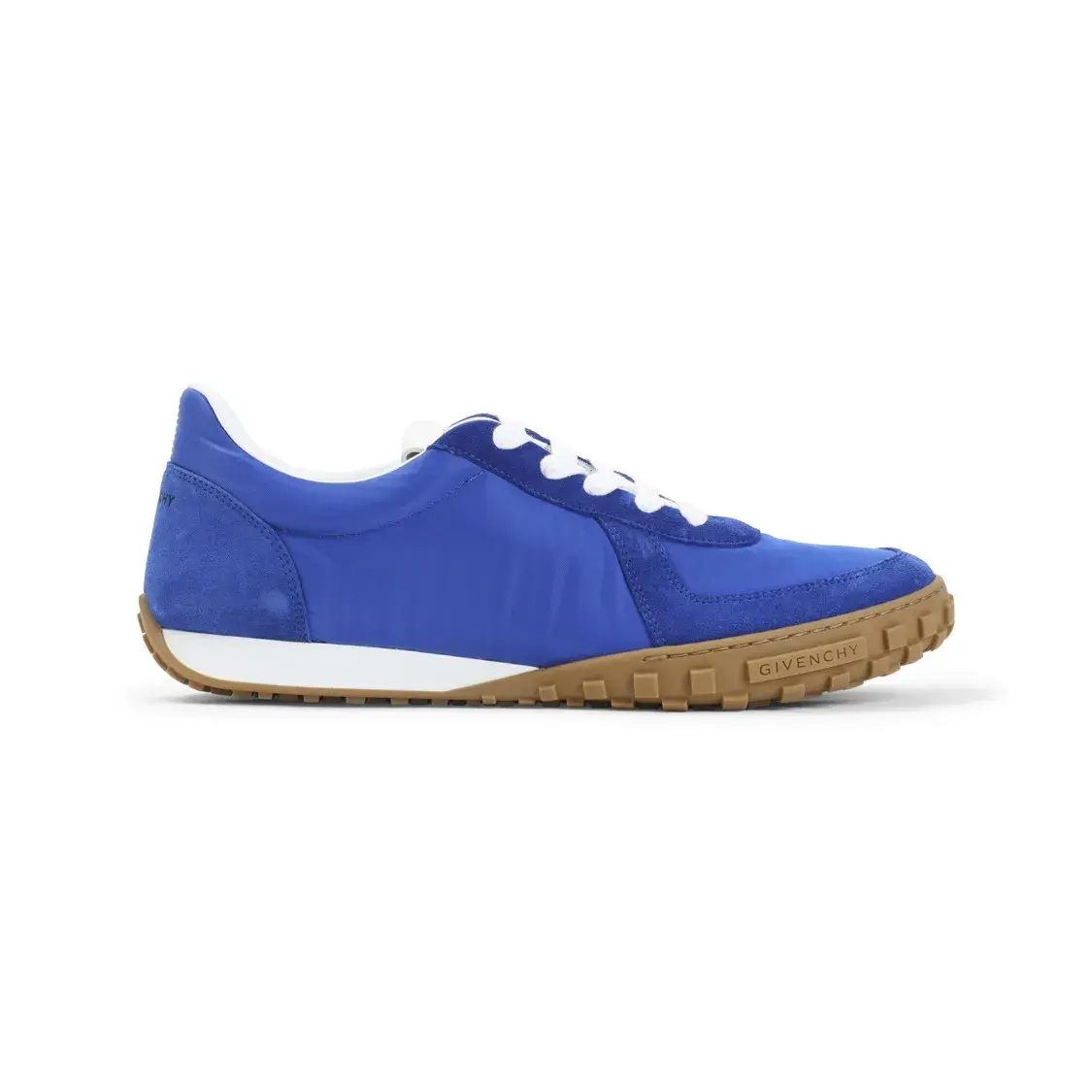 Blauer Low-Top Mode Sneaker