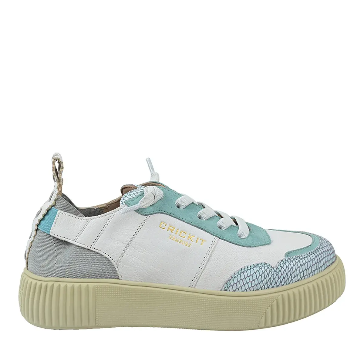 Leder-Sneaker mit niedrigem Schaft