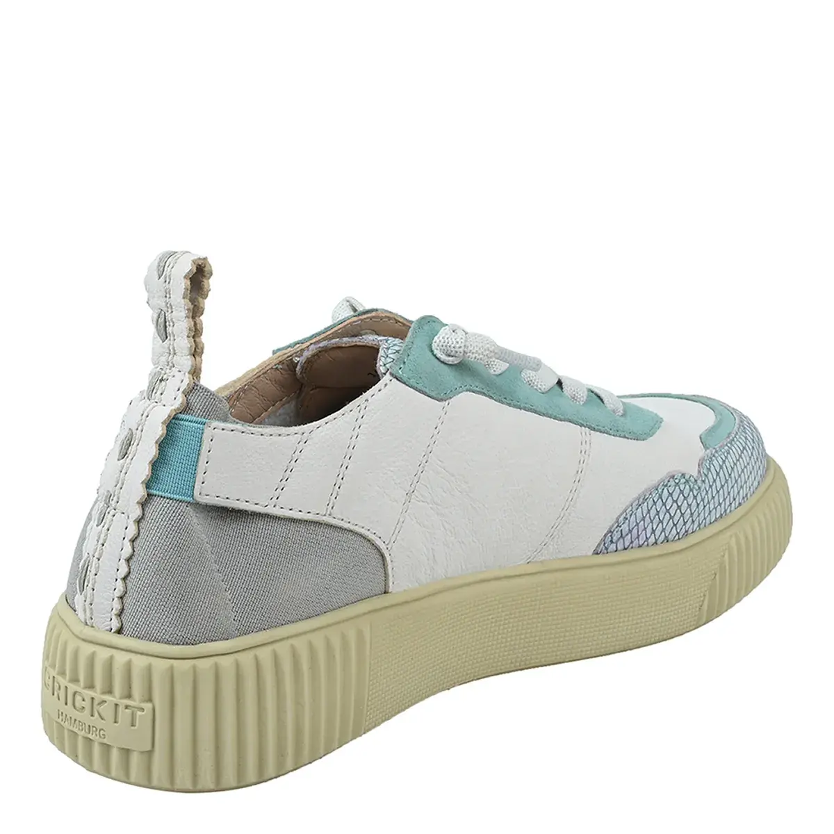Leder-Sneaker mit niedrigem Schaft