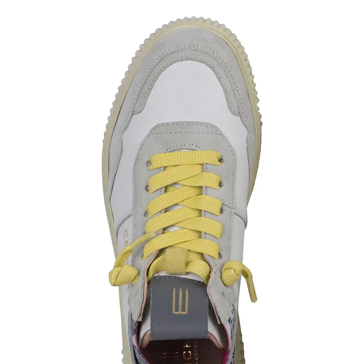 Leder High-Top Mode Sneaker