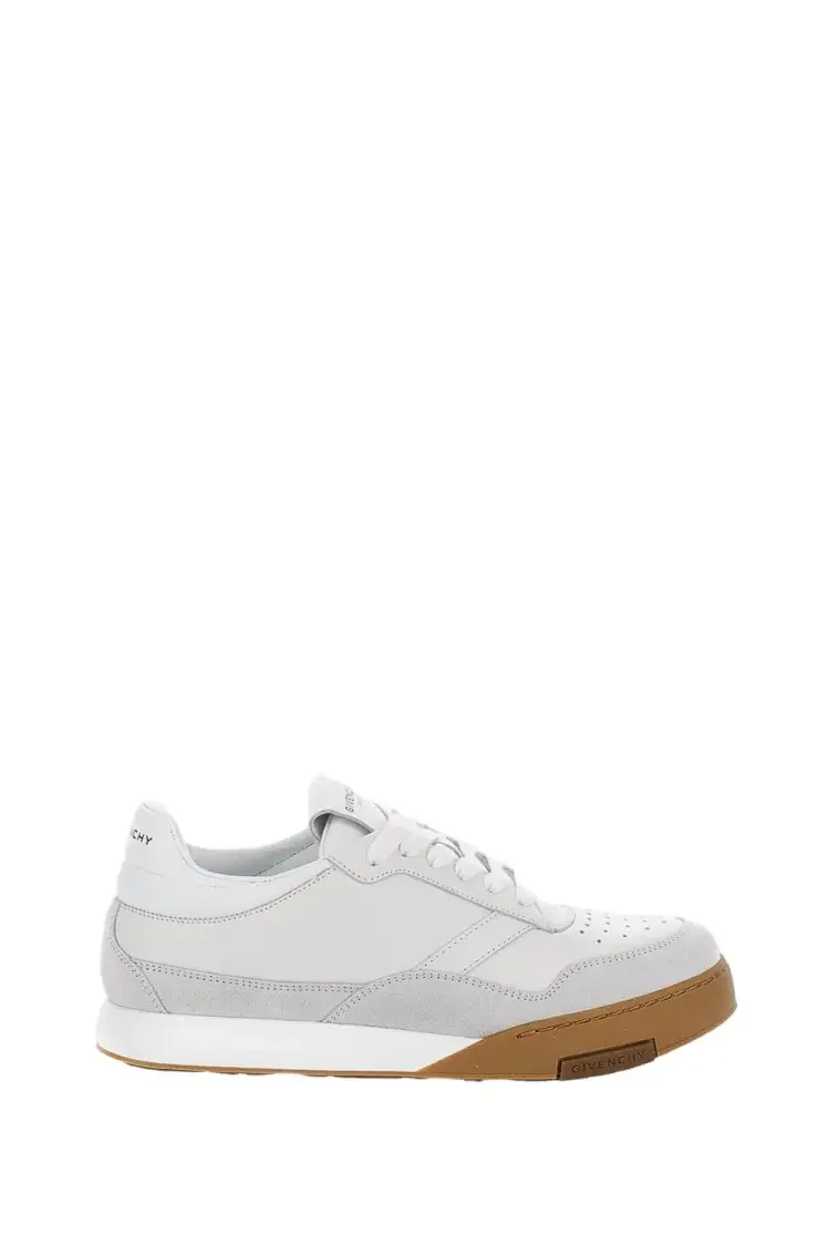 Court Leder Low-Top-Sneakers