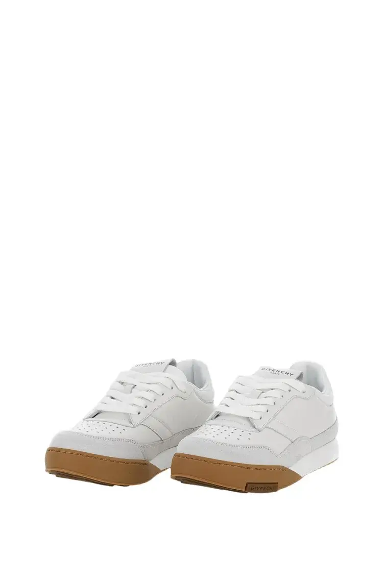 Court Leder Low-Top-Sneakers