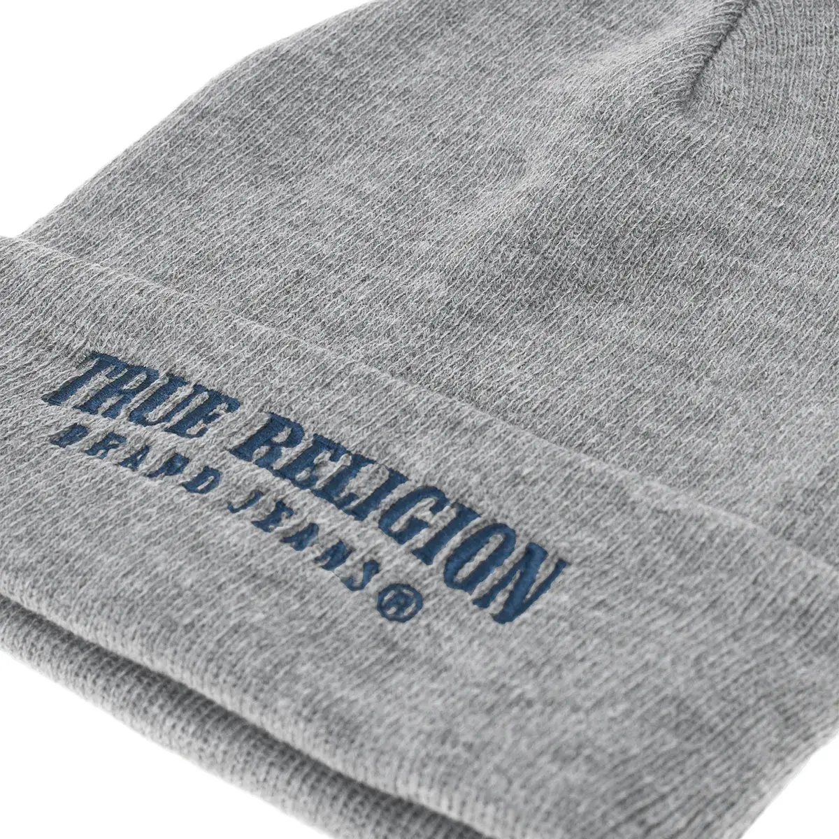 Strickmütze mit Logo-Detail