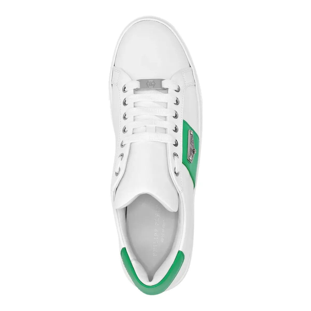 Leder Low-Top Mode Sneaker